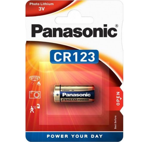 Panasonic CR123A Λιθίου 3V